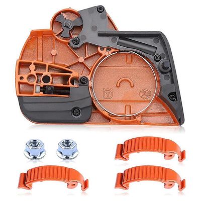 440 Ketjujarrukokoonpanon sivukytkimen kansi Husqvarna 440 -moottorisahalle, Husky II -moottorisahan kytkinpoukamille