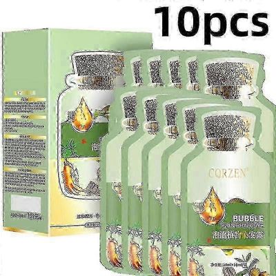 10kpl Natural Plant Hair Dye Bubble Uusi kasvitieteellinen pohja harmaalle hiusvärille Kuplaväri
