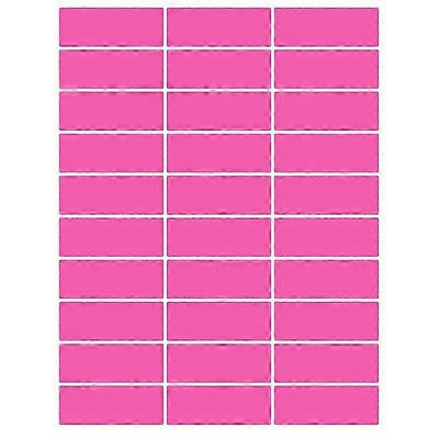 240 suorakaiteen muotoista värikoodattua tarraa ja ruusutarraa nimilappuihin, tiedostokansioihin, kotitoimistoon ja koulutarvikkeisiin