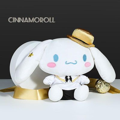 Fsu 25cm Uusi Kawaii Sanrio Hello Kitty Kuromi My Melody Plush Toys Room Decor Plush Doll Nukkua nukketyynyllä Söpö tyttömäinen sydän Cinnamoroll