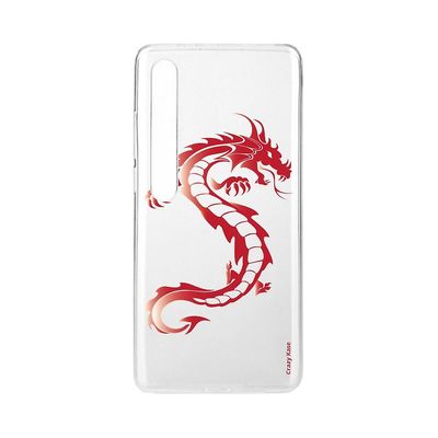 Crazy Kase Skrog til Xiaomi Mi 10 Soft Red Dragon