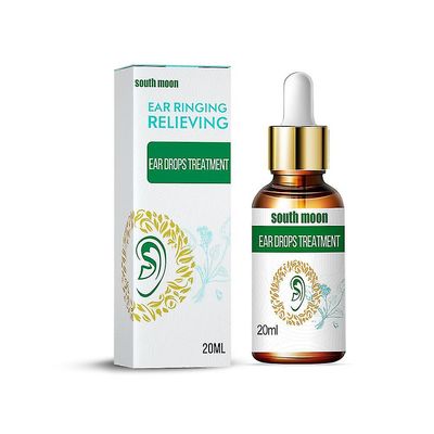 Au Ear Ringing Treatment Oil Drops Liquid Ear Ringing Tinnitus Itchy Ears Relief - 20ml