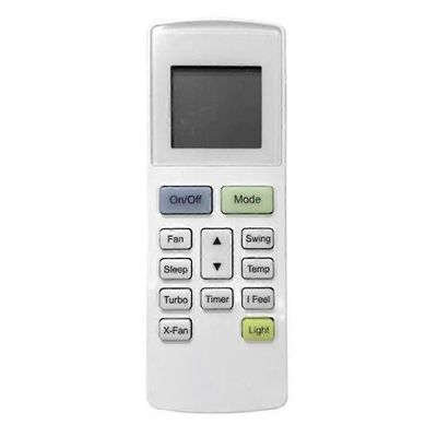 Yaw1f-kaukosäätimellä yhteensopiva Montana-ilmastointilaitteen ilmastointilaitteen kaukosäädin Gwh24acd-k3nna1a-c