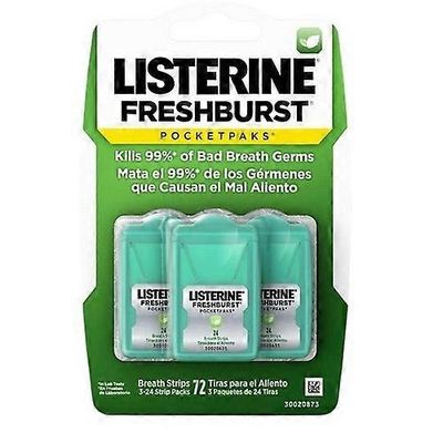 Listerine Pocketpaks hengitysliuskat, 1 kpl