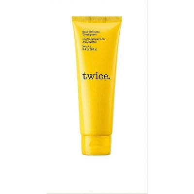 Twice Kaksi kertaa jäähdyttävä eukalyptushammastahna, 3,4 unssia