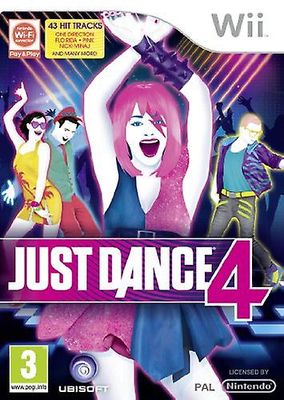 Nintendo Just Dance 4 (Wii) - PAL - Uusi & Sealed
