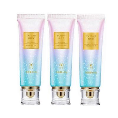 1-3kpl uutta nikotiiniamidia valkaiseva hammastahna tahrat hammaskiven poisto hengitys suuhygienia hammastahna hampaiden valkaisuun puhdas 3pcs