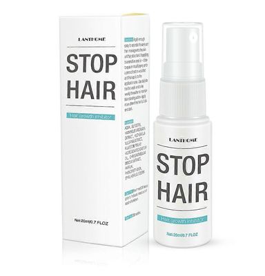 Pysäytä karvankasvun estäjä kivuton karvanpoistosuihke Kutista huokoset