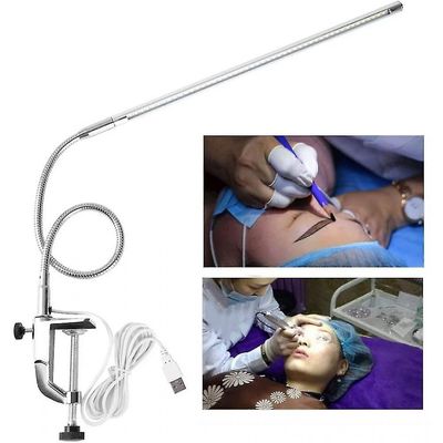 Mikasa Led skrivebordslampe, led klip lys søm skrivebordslampe, justerbar manicure bordlampe led sømlampe