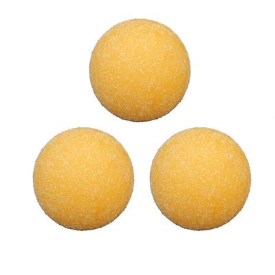 Drupum 3pcs Bordfodbold bolde - 36mm Gul