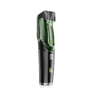 Tyhjiöpartatrimmeri, ladattava viiksitrimmeri säädettävällä kammalla (1-20 mm), IPX6 vedenpitävä trimmeri