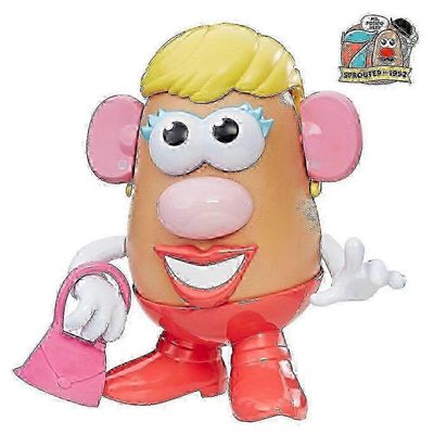 Mr Potato Head Playskool Friends Mrs. Potato Head klassinen lelu, 10 erilaista asustetta, 1 ea