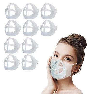 AIR 3D-maskebeslag Intern supportholder ramme DIY ansigtsmaske tilbehør (stor-voksen) 10-Pcs-Large-Adult