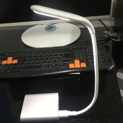 Usb Led Light Lamp Portable USB-lampe Led Night Light Lamp Mini LED-pære for alle USB-utgangsporter (baifus) Hvit With Touch Switch