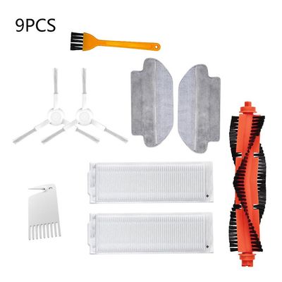Filter kit til Xiaomi Mijia Mi Robot Mop Pro Stytj02ym For Viomi V2 P V-rvclm21b Rengøring Dele Robot støvsuger