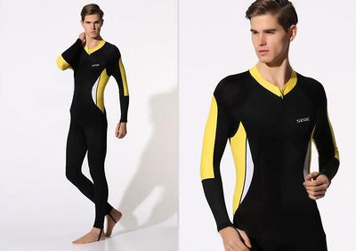 Ruili Mænds Svømning One-piece Diving Suit Surfing Våddragt S018 uden hætte s