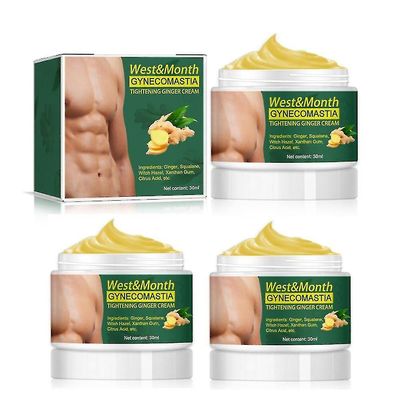 Casiab Solipac Gynecomastia Stramme ingefær krem (3 stk)