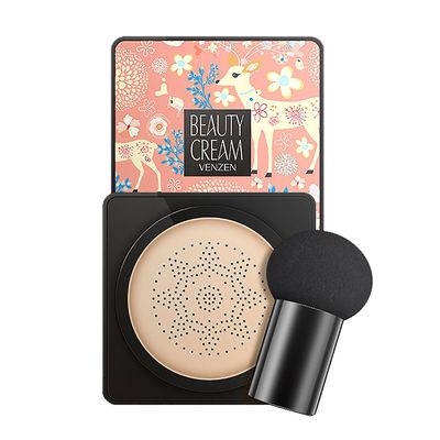 Kakanwo Cushion B.B Cream lyser concealer + sopp svamp Svart