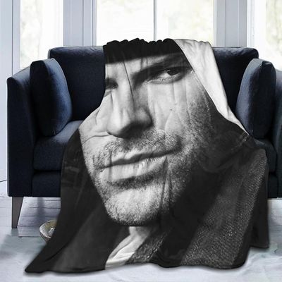 Kerota Aidan Turner flanelli pehmeä ilmastointilaite Anti-Pilling Lap vuodesohvalle, makuuhuoneelle, olohuoneelle, ABD14070 50x40in 125x100cm