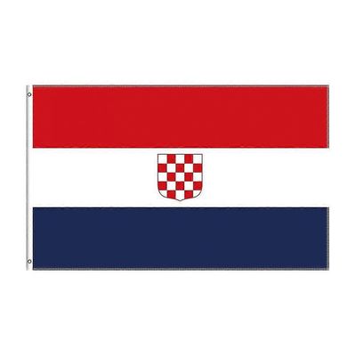 3x5 jalkaa Kroatia 1941-1945 lippu polyesteripainettu historiallinen banneri sisustukseen 90x150cm 1990-147