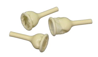 Kertakäyttöiset miesten ulkoiset katetrin pisuaaripussit vaahtomuovinauhalla - 3 kpl (25 kpl) 35MM