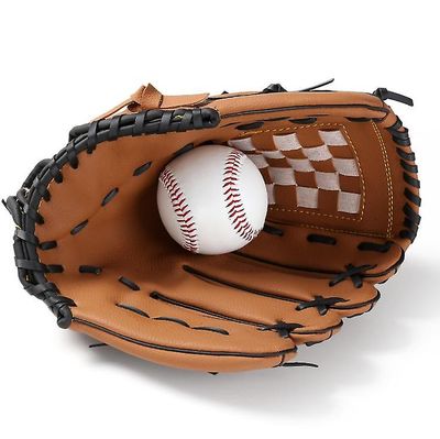 Handuo Baseball handsker Softball Mitt Pitcher Handske brun 12.5 inches