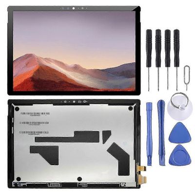 Oem LCD -näyttö Microsoft Surface Pro 7 1866: lle, jossa digitointilaite Full Assembly (musta) Boris