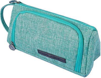Xqday Penalhus stor kapacitet Pen Sag Pencil Bag Pose Pose Holder Makeup Bag Canvas Bag Statione