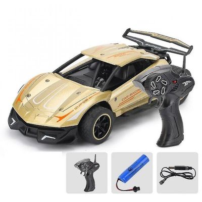 Qian 2.4g Rc Metal Drift Racing BilLeksak Off Road Radio Fjärrkontroll Fordon Elektroniska Remo Hobby Leksaker Lamborghini Mclaren Modell Typ 1-guld