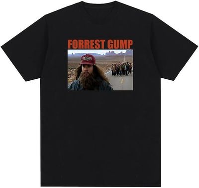 Hollywood film Forrest Gump Tom Hanks T-shirt L