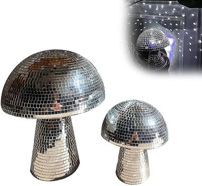 Champignon Disco Ball Reflekterende Spejlkugle Til Bryllup Festværelse Bar Dekoration