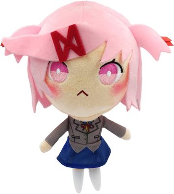 Ubiuo 21.5cm / 8.5in Ddlc Pehmo, Anime Game Plushie Lelu Ddlc Faneille (natsuki)