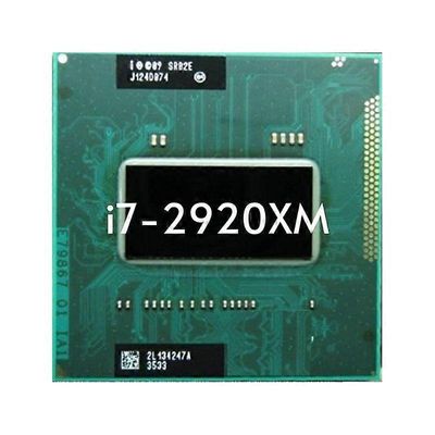 Core i7-2920XM -suoritin - kanta: PGA 988, 4 ydintä, 8 säiettä, 2,5 GHz, 8 Mt, L3-välimuisti, 55 W.
