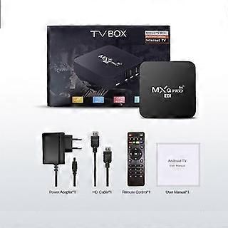 MXQ PRO ÄLYKÄS TV-LAATIKKO Android RK3228A 2.4G ja 5G WiFi 4GB RAM 64GB ROM Youtube Media Player Mxq Pro 4K digiboksi 4 Gt 64 Gt