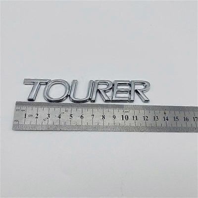 Auton muotoilu Mark 2: lle Chaser Tourer V Jzx100 TOURER takaluukun takaluukun tunnus Tavaratilan logo Kirjaimet Script