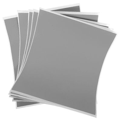5 arkkia Raaputa tarrat Raaputa pinnoitetarra Raaputa tarrat raaputustarroille raaputuskortille Harmaa 23.50X20.00X0.01CM
