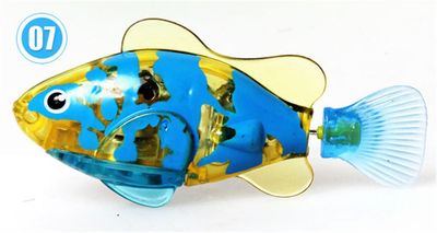 Ruili Happy Fish Magisk Musik Pighvar Belysning Elektronisk Pet Fisk Klovn Fish Shark 07