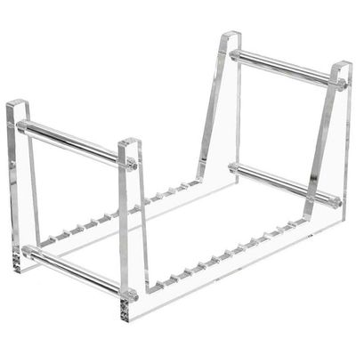 Kirkas vinyylilevytelineen pidike työpöydän albumien tallentamiseen, levyhyllyn näyttö työpöytäkuville Läpinäkyvä