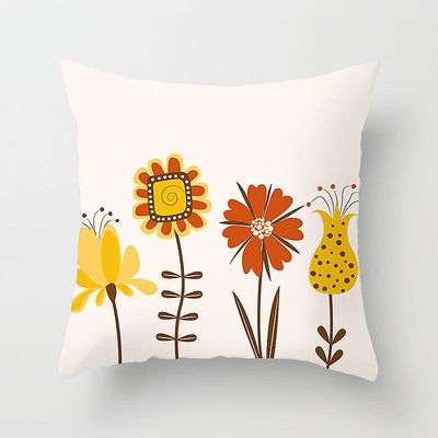 Witdreamer 45x45cm Blomst Bomuld Pudebetræk pudebetræk pudebetræk Talje Hjem Indretning 1
