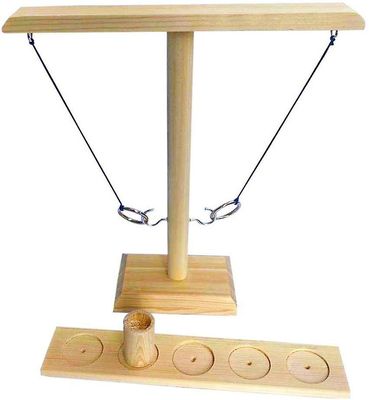 AIR Træ ring 7-spil med shot stigen bundle kroge 2 spiller 1 sæt firkantet burlywood