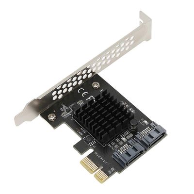 PCIe-SATA 3.0 -laajennuskortti 6 Gbps: n lähetys vakaa plug and play PCIe SATA 3.0 -ohjainkortti työpöydälle