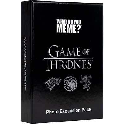 Lubi Game Of Thrones Photo Expansion Pack For "Hvad er du Meme"? -designet til at blive føjet til "hvad er du Meme"? Kernespil