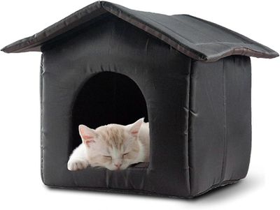 Kissan talo ulkona | Vedenpitävä kissatalo ulkona | Oxfordin likaa hylkivät kissakennelit ulkona | Taitettava kannettava koirankenne | Vedenpitävä ...