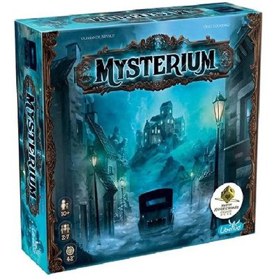Ruili Mysterium Brætspil (grundspil) | Mystery Brætspil | Samarbejdsspil for voksne og børn | Sjov for familie spil nat | I alderen 10 og op | 2-7 ...