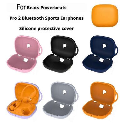Powerbeats Pro 2 Bluetooth-urheilukuulokkeille, naarmuuntumaton silikonikuori Musta
