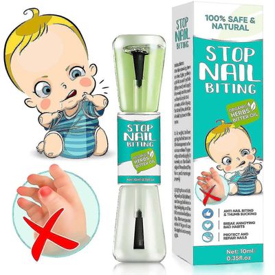 Kynsien pureskeluhoito-lapsille-Peukalon imeminen-pysäytys-lapsille Kynsien pureskeluhoito-aikuisille Kynsien hoito 1pc