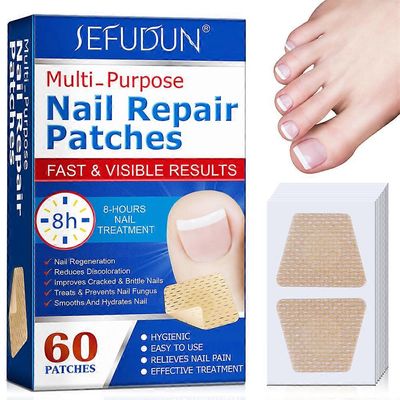 Kynsien korjauslaastarit, kynsisienihoidot, halkeamiskynsien korjaus, vedenpitävä ja hengittävä jalkojen hoito kynsien korjaus Erittäin vahva varpa...