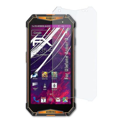 20% rabat - Atfolix pansret film kompatibel med Ulefone Armor 3 glasfolie 9h beskyttelsesrustning