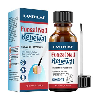 LANTHOME 10ml Fangal Nail fornyelse Forbedret Nail Repair Solution Gentle Care