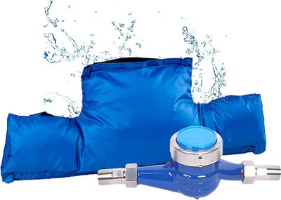 Ulkovesimittarin eristyskansi, talviputken jäätymissuoja, ulkokäyttöön yhteensopiva putken kansi, jäätymissuojaventtiilin kansi 2 sivulta vedenpitävä